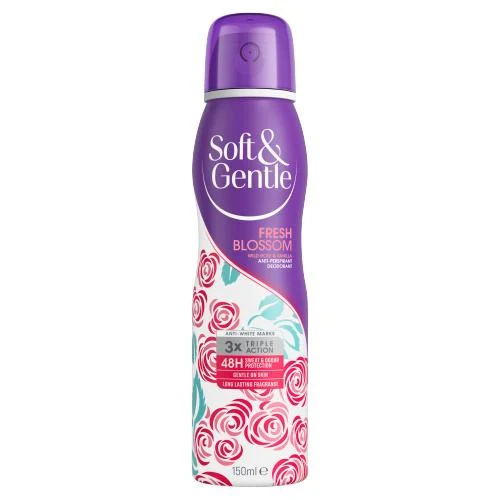 Soft & Gentle Anti-Perspirant Deodorant Spray Fresh Blossom 150ml