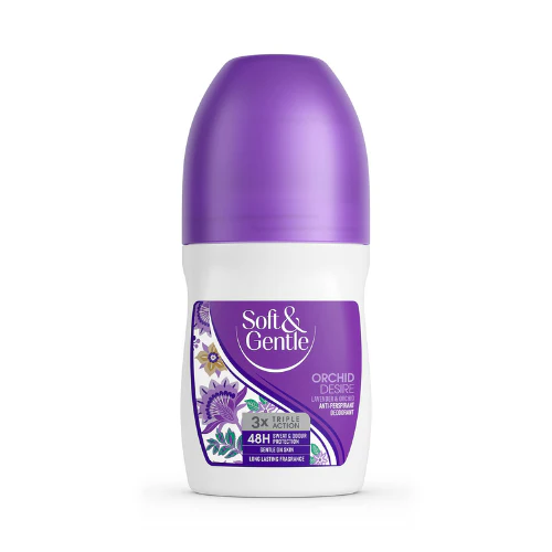 Soft & Gentle Anti-Perspirant Roll-On Orchid Desire 50ml