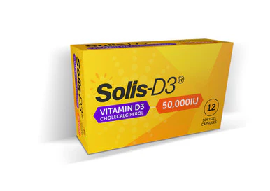 Solis-D3 50,000iu Softgel Capsules