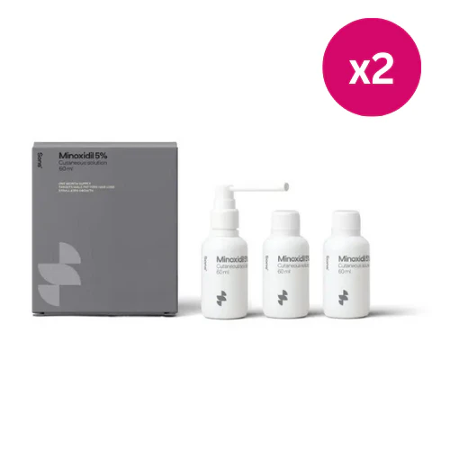 Sons Minoxidil 5% Spray 3 Pack x2