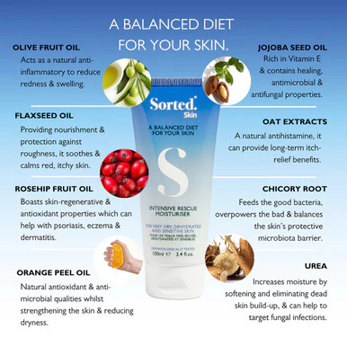 Sorted Skin Intensive Rescue Moisturiser 100ml - Image 3