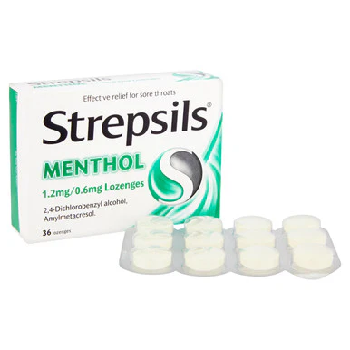 Strepsils Menthol Lozenges 36 Lozenges - Image 2