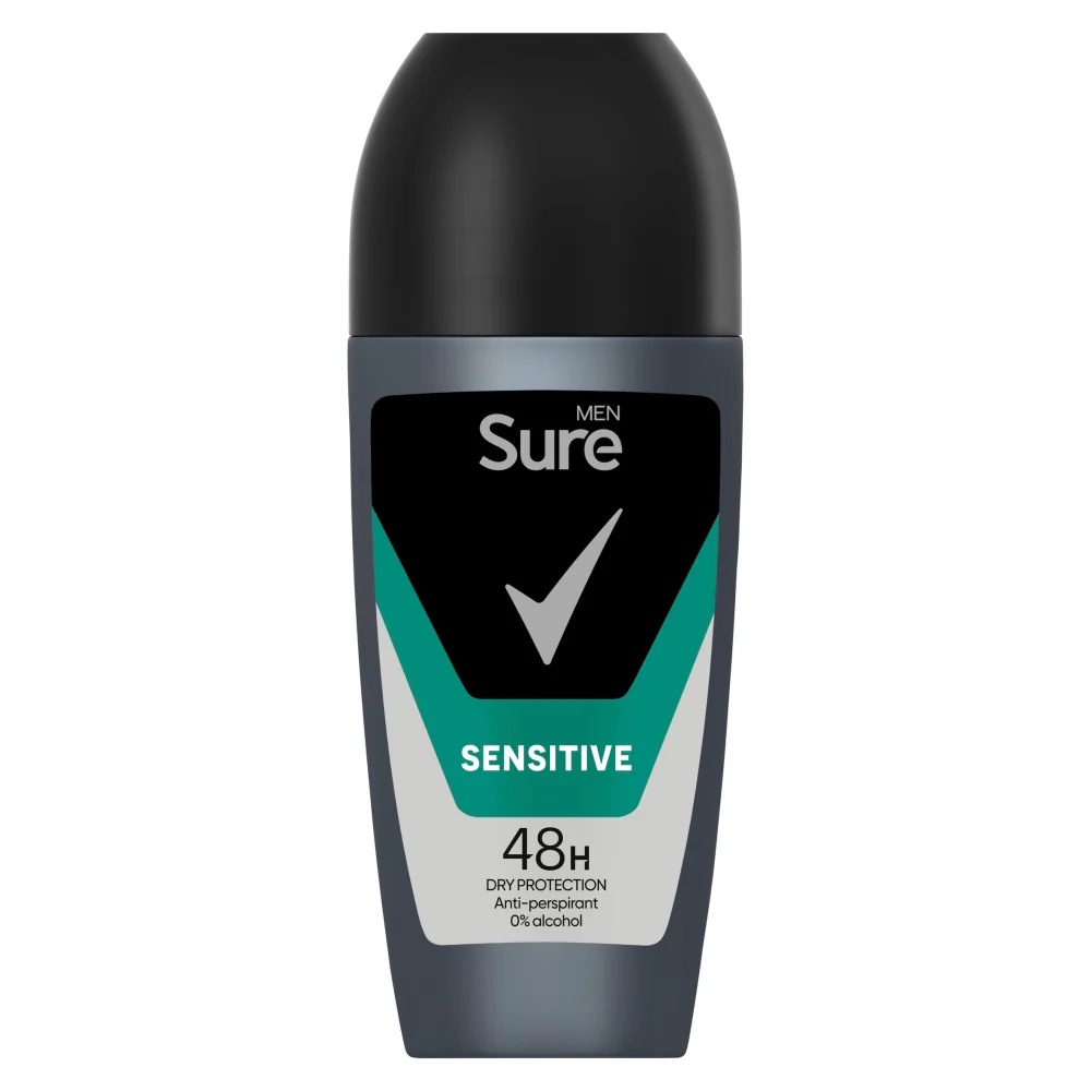 Sure Men Anti-Perspirant Roll-On Sensitive 50ml