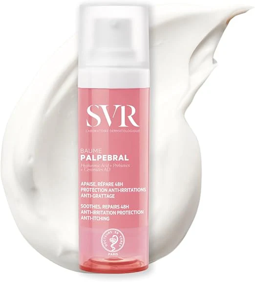 SVR PALPEBRAL Soothing Eczema Face Balm for Sensitive Skin, Fragrance-Free, 30ml