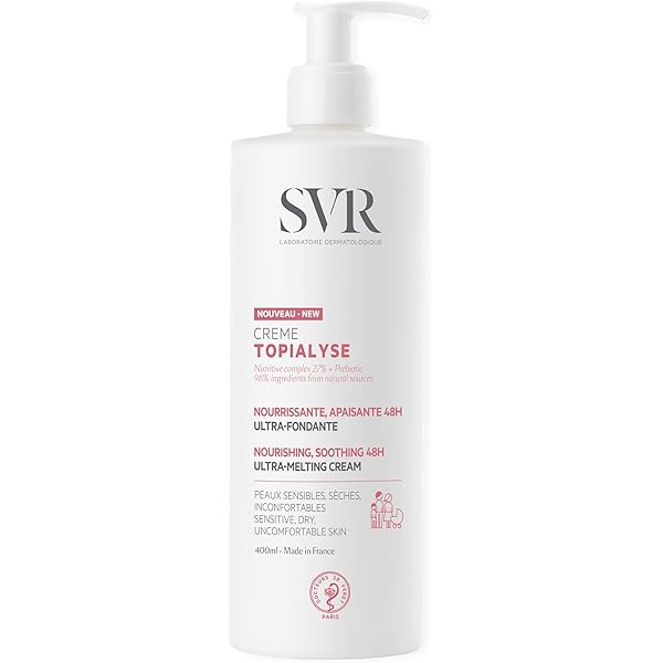 SVR TOPIALYSE Protect+ 48hr Nourishing  Body Balm, 400ml