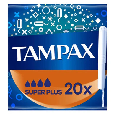 Tampax Super Plus Tampons 20 Pack