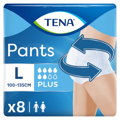 Tena Pants Plus Large 8's