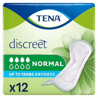 TENA Discreet Normal Pads 12s