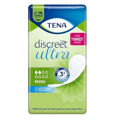 TENA Discreet Mini Pads 20s