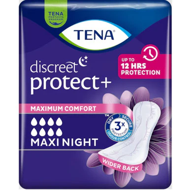 TENA Lady Maxi Night Incontinence Pads 6 Pack