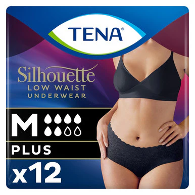 TENA Silhouette Normal Black Medium
