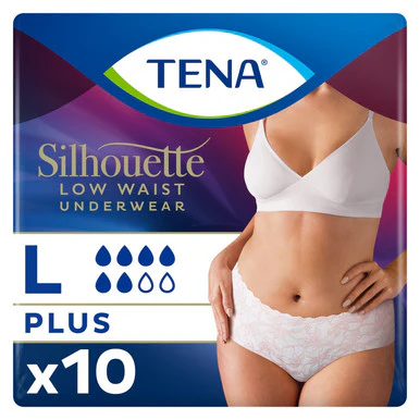 TENA Silhouette Normal White Large