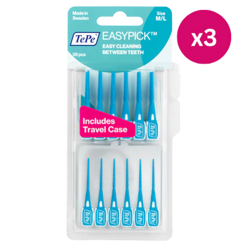 TePe EasyPick Toothpick Medium/Large 36s x3