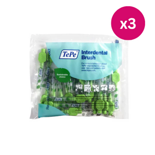 TePe Interdental Brushes Original Green x3