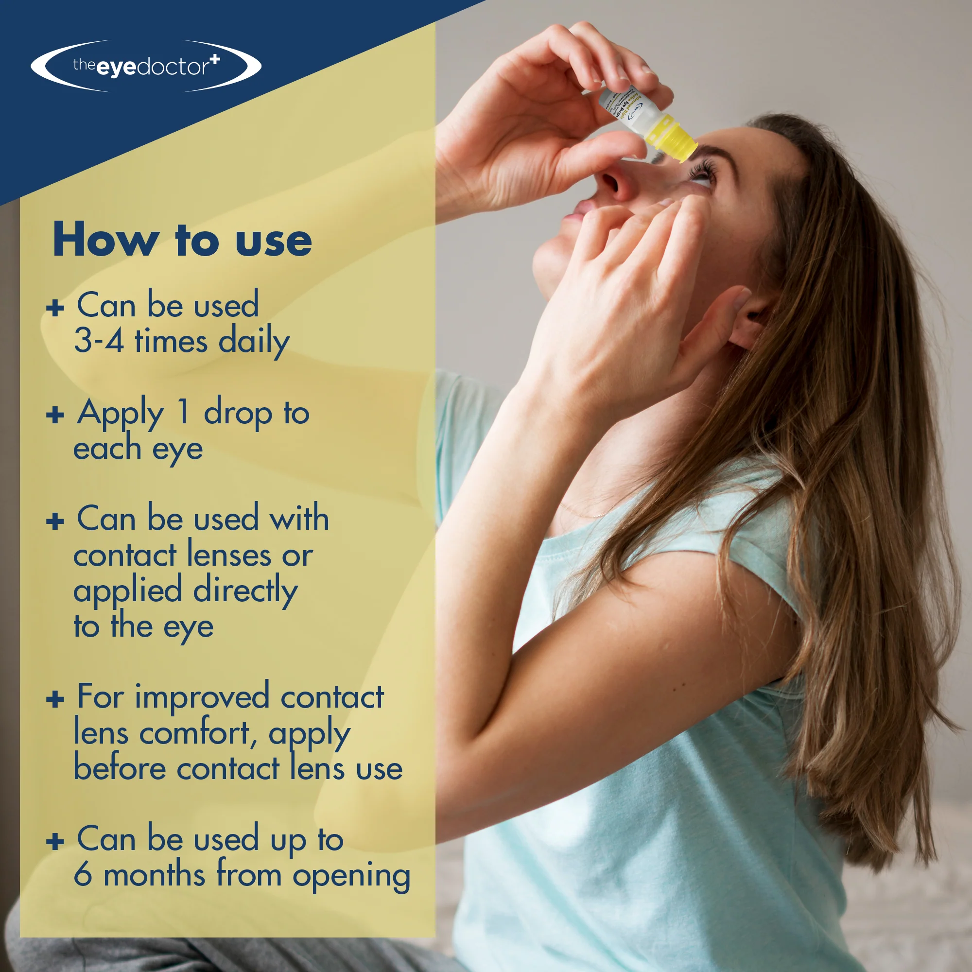 The Eye Doctor Advanced Triple Action Eye Drops 10ml - Image 5