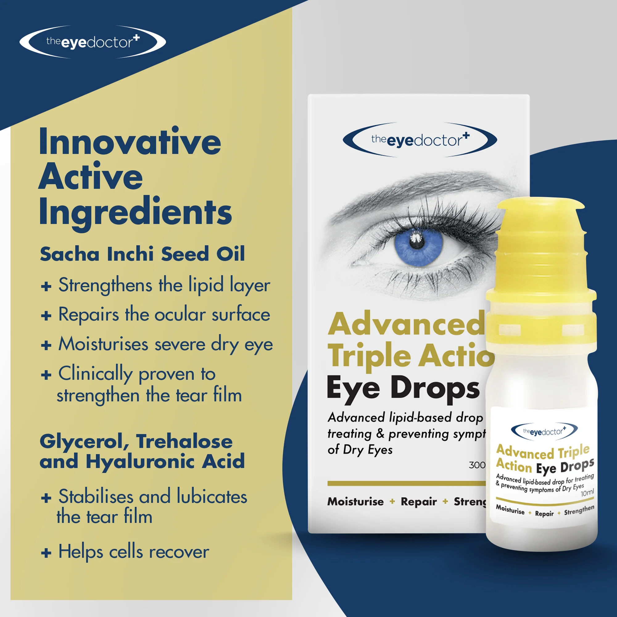 The Eye Doctor Advanced Triple Action Eye Drops 10ml - Image 7