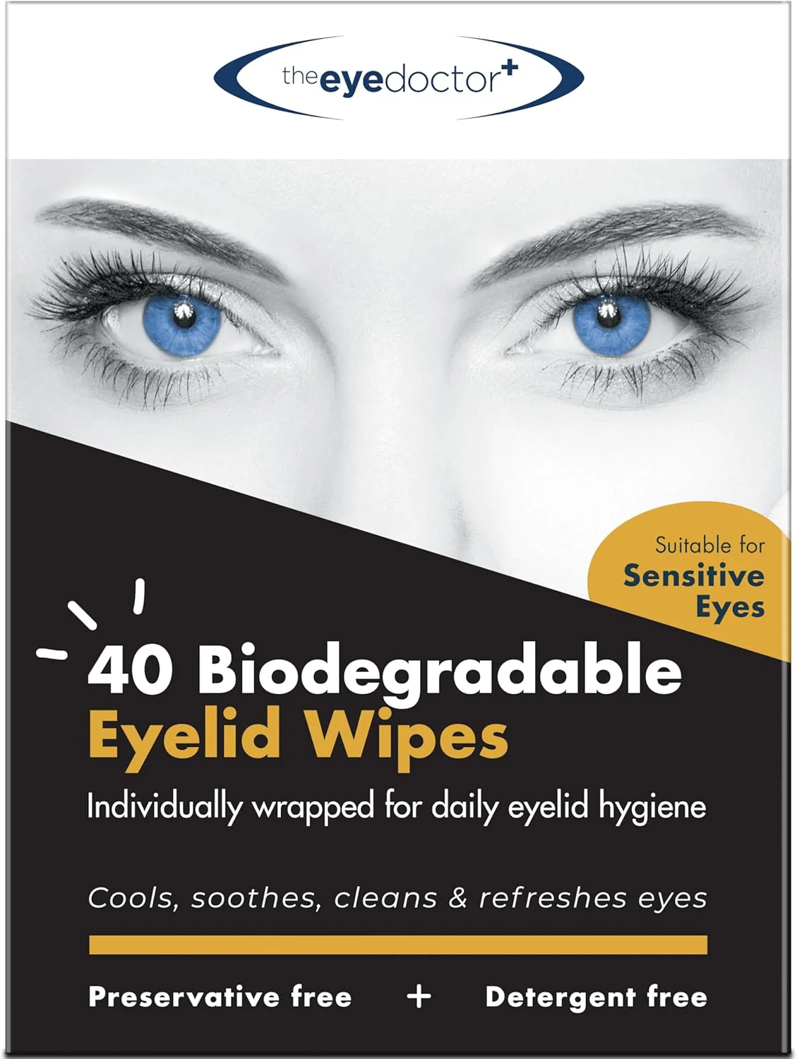 The Eye Doctor Eye Lid Wipes 40 Pack