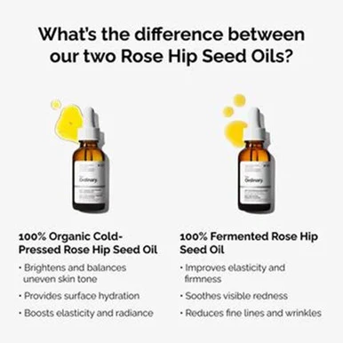 The Ordinary 100% Organic Cold-Pressed Rose Hip Seed Oil 30ml - Image 3