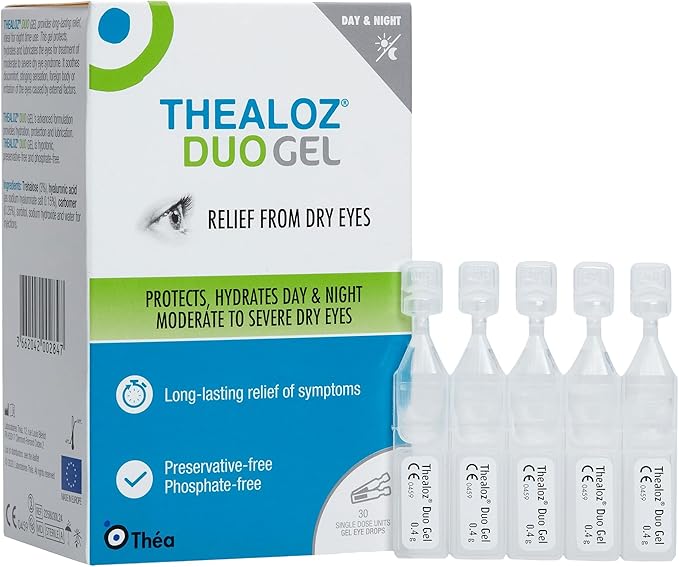 Thealoz Duo Gel Single Dose Eye Drops - 30 Doses