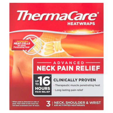 Thermacare Neck Shoulder & Wrist 3's