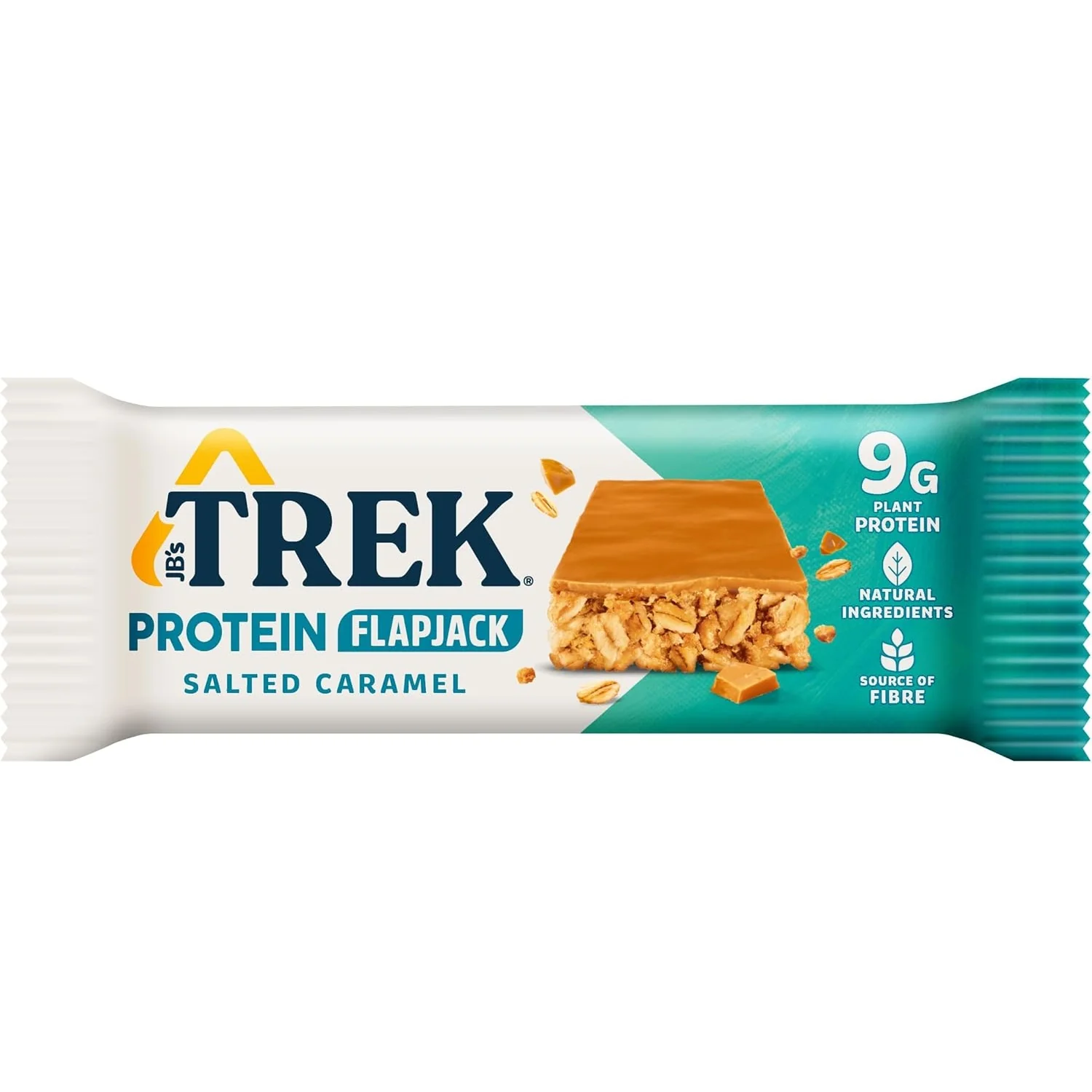 Trek Protein Flapjacks Salted Caramel 16x50g - Image 2
