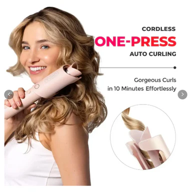 TYMO Curlgo Cordless Auto Curling Iron - Image 3
