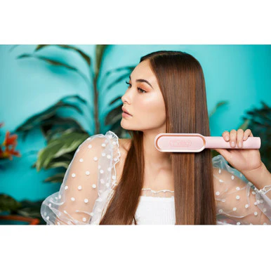 TYMO Ring Pink Hair Straightening Comb - Image 7