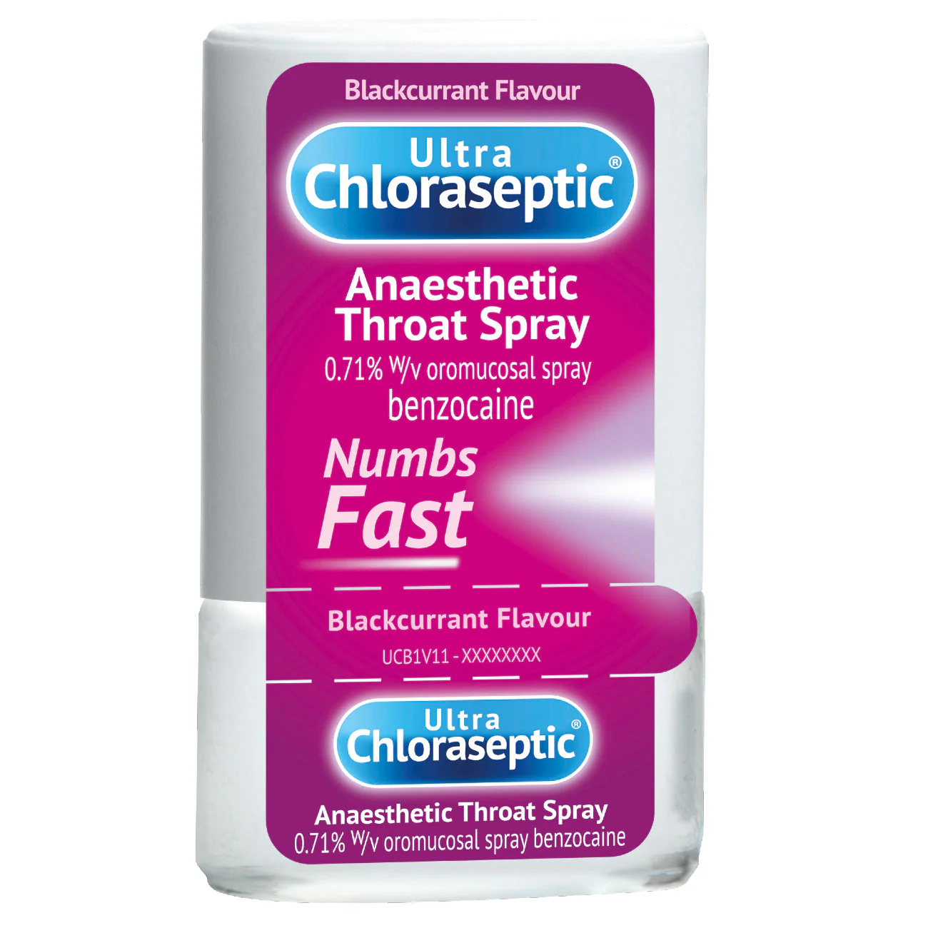 Ultra Chloraseptic Anaesthetic Throat Spray Blackcurrant - Image 2