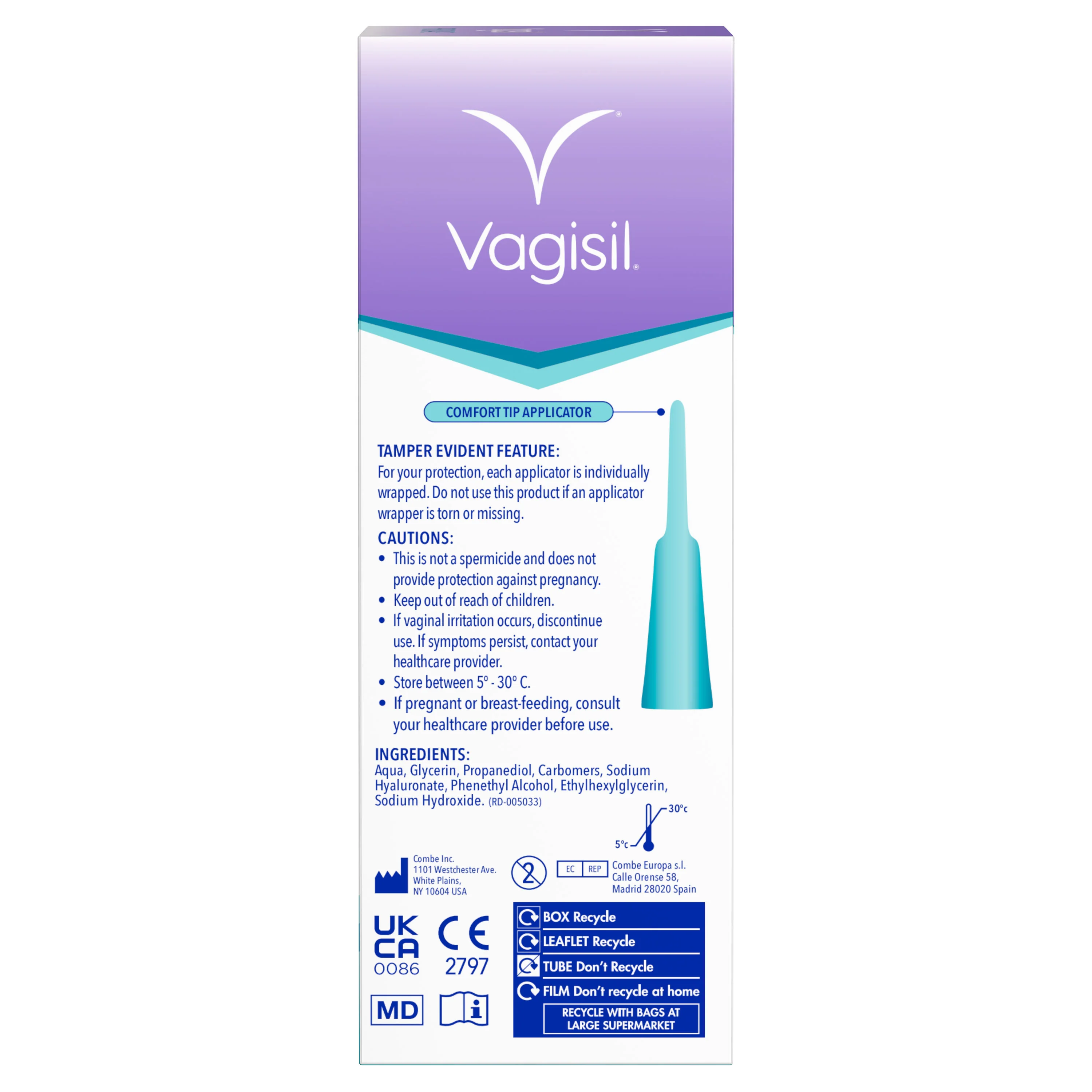 Vagisil Internal Gel ProHydrate 6 x 5g - Image 4