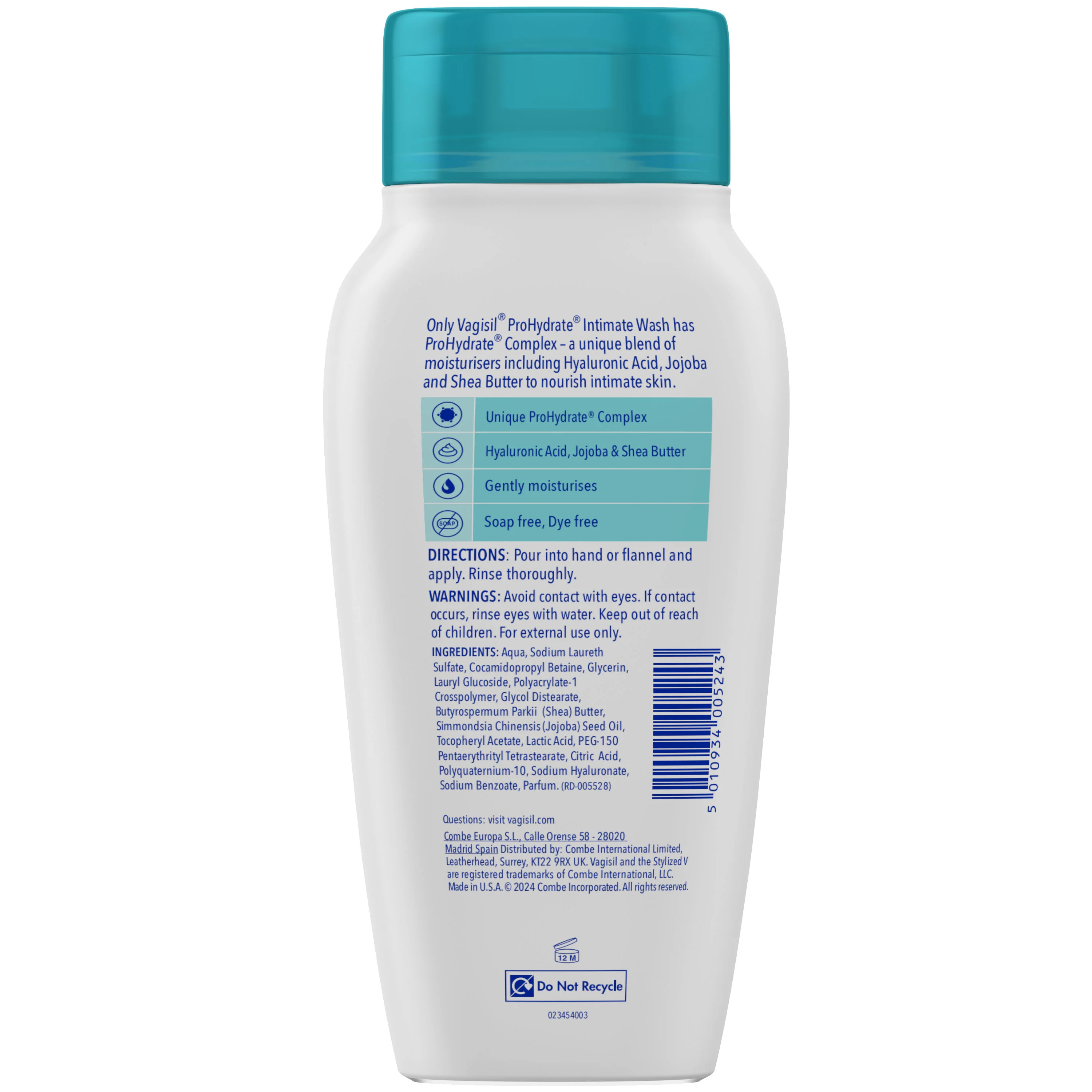 Vagisil ProHydrate Wash 240ml - Image 2