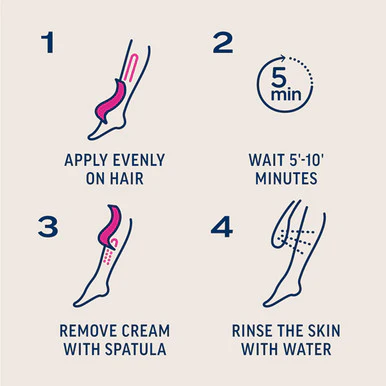 Veet Pure Inspirations Legs & Body Hair Removal Cream for Sensitive Skin 200ml - Image 7
