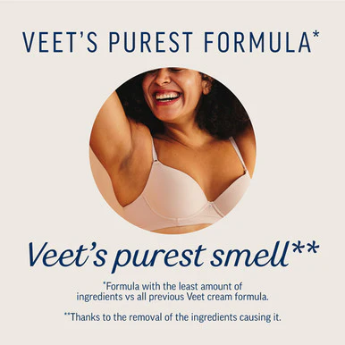 Veet Pure Inspirations Legs & Body Hair Removal Cream for Sensitive Skin 200ml - Image 8