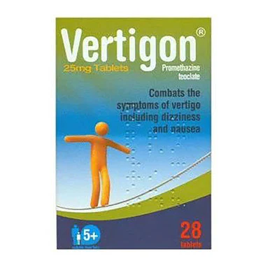 Vertigon 25mg Tablets 28 Tablets