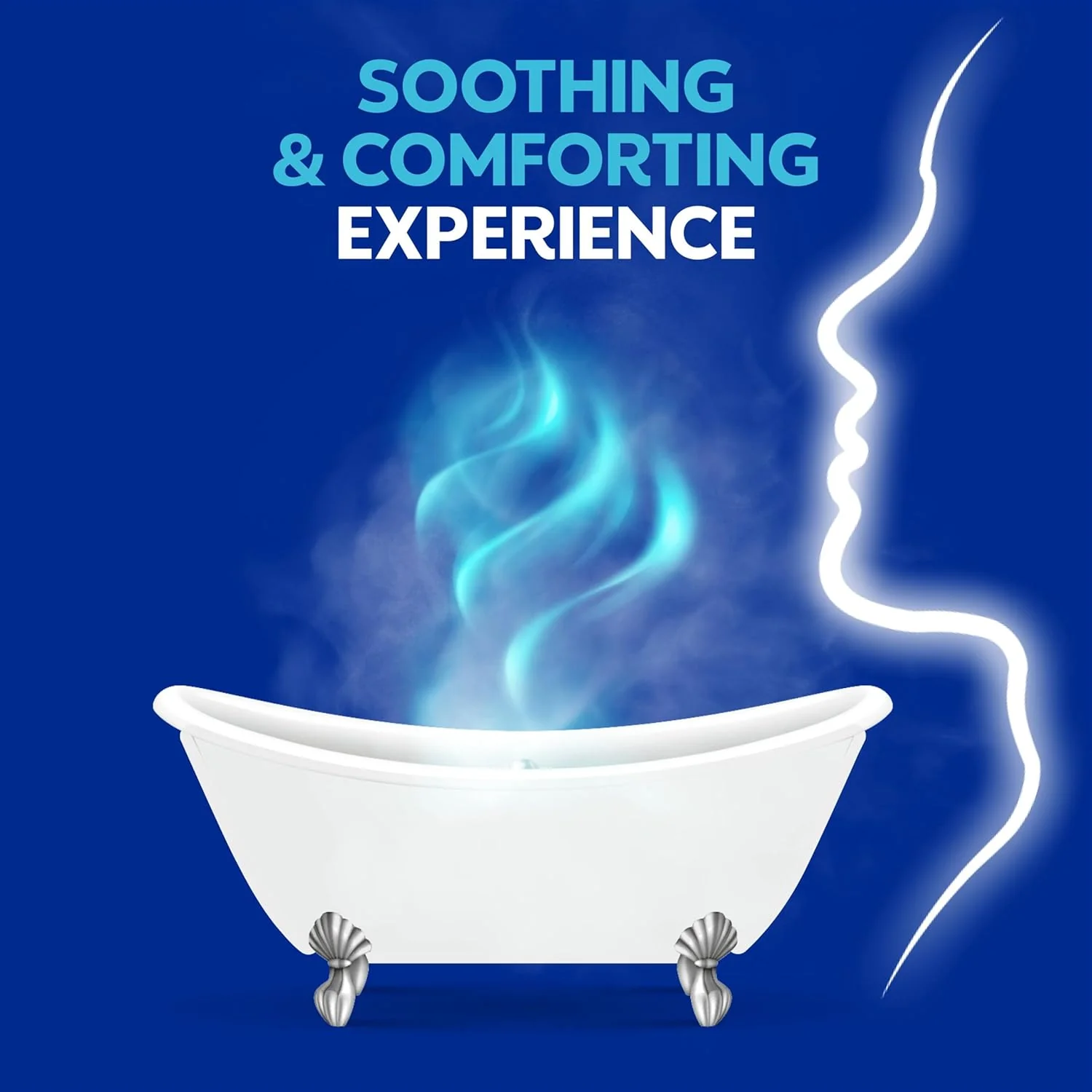 Vicks Vapo Bath Salts With Menthol & Camphor Scents Soothing Vapours 425g - Image 5
