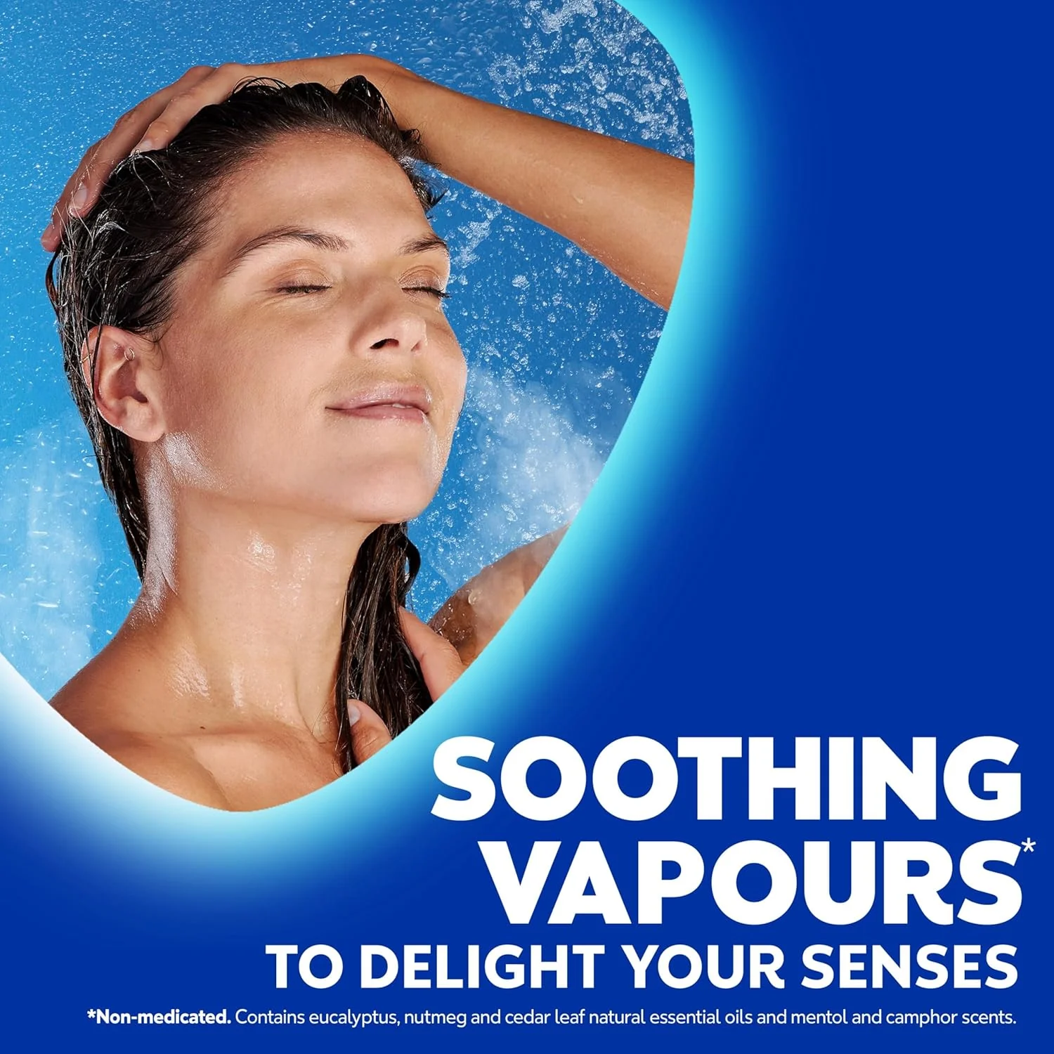 Vicks Vapo Shower With Menthol & Camphor Scents Soothing Vapors 5 Tablets - Image 6