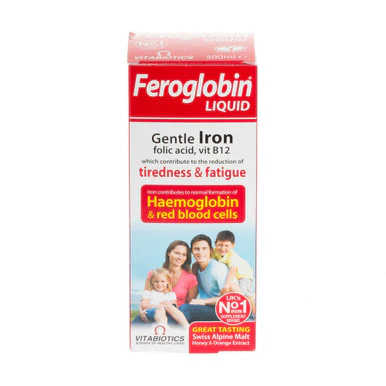 Vitabiotics Feroglobin Liquid 500ml