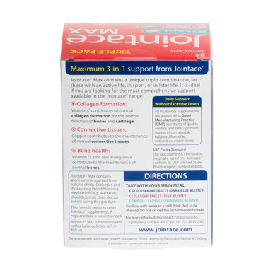 Vitabiotics Jointace Max 3 x 28 Tablets/Capsules - Image 3