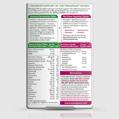 Vitabiotics Menopace Max 84 Tablets / Capsules - Image 3