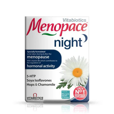 Vitabiotics Menopace Night 30 Tablets