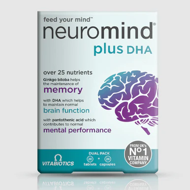 Vitabiotics Neuromind Plus 56 Tablets Capsules