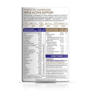 Vitabiotics Perfectil Max 56 Tablets & 28 Capsules - Image 2