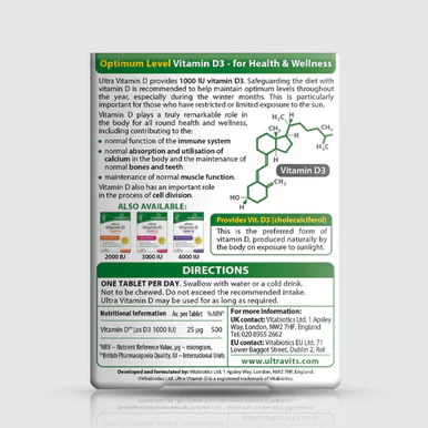 Vitabiotics Ultra Omega 3-6-9 60 Capsules - Image 2