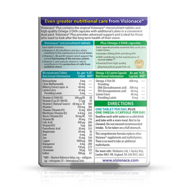 Vitabiotics Visionace Plus 56 Tablets/Capsules - Image 3