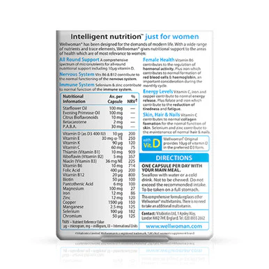 Vitabiotics Wellwoman Original 30 Capsules - Image 2