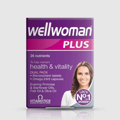 Vitabiotics Wellwoman Plus Omega 3-6-9 56 Tablets & Capsules