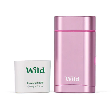 Wild Cherry Blossom Deodorant with Pink Case Starter Pack - Image 2