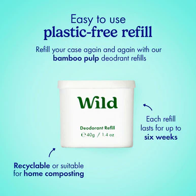 Wild Coconut & Vanilla Deodorant Refill 40g - Image 3