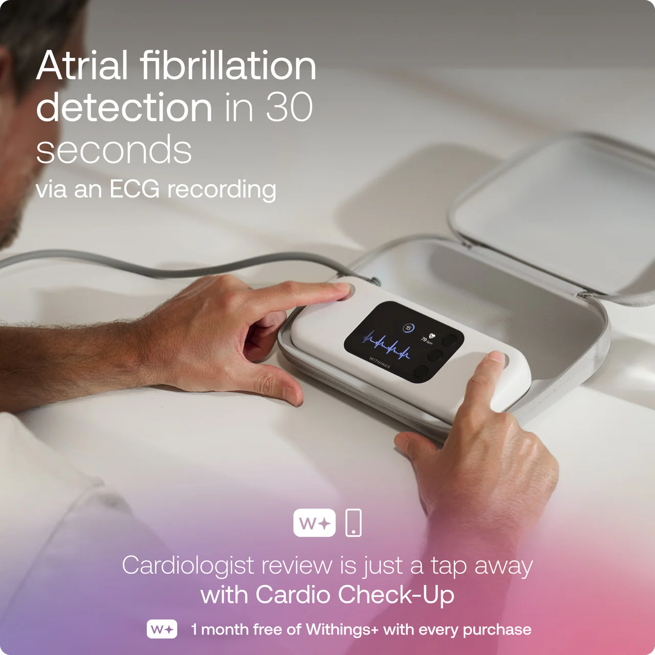 Withings BPM Vision Smart Blood Pressure and Heart Rate Monitor - Image 3