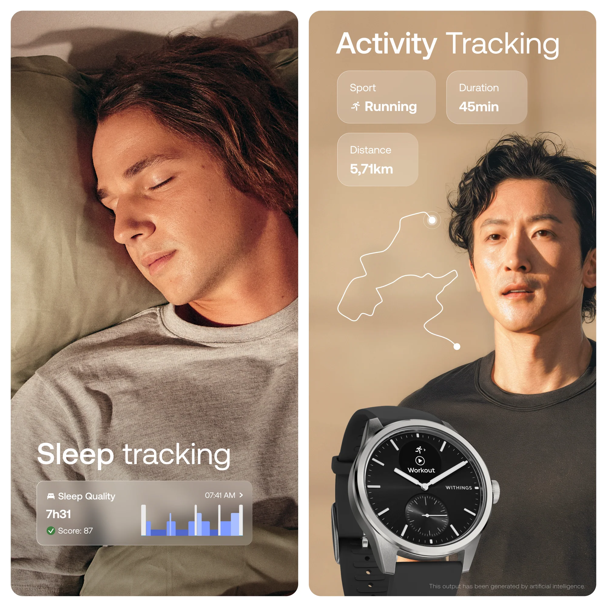 Withings ScanWatch 2 42mm Black - Image 5