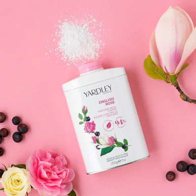 Yardley English Rose Perfumed Powder 200g - Image 3